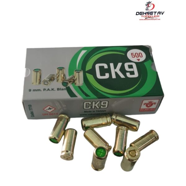 Ck9 9mm Kurusıkı Ses Mermisi