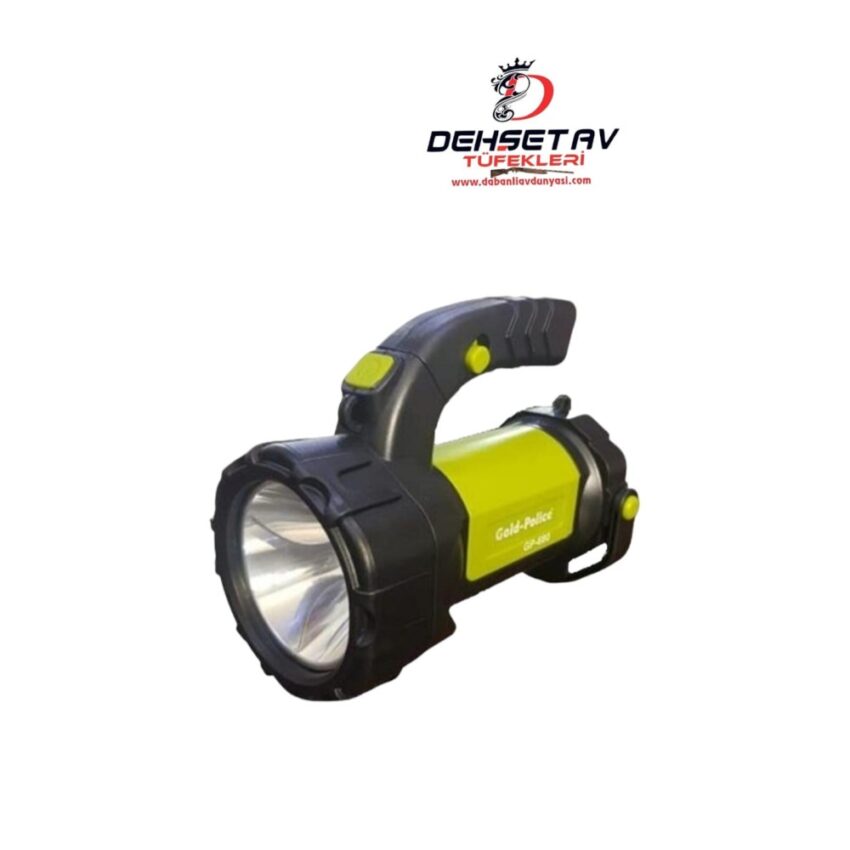 Gold_police Gp680 Led Şarj Edilebilir El Feneri