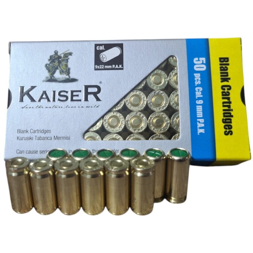Kaıser 9mm Kurusıkı Ses Mermisi