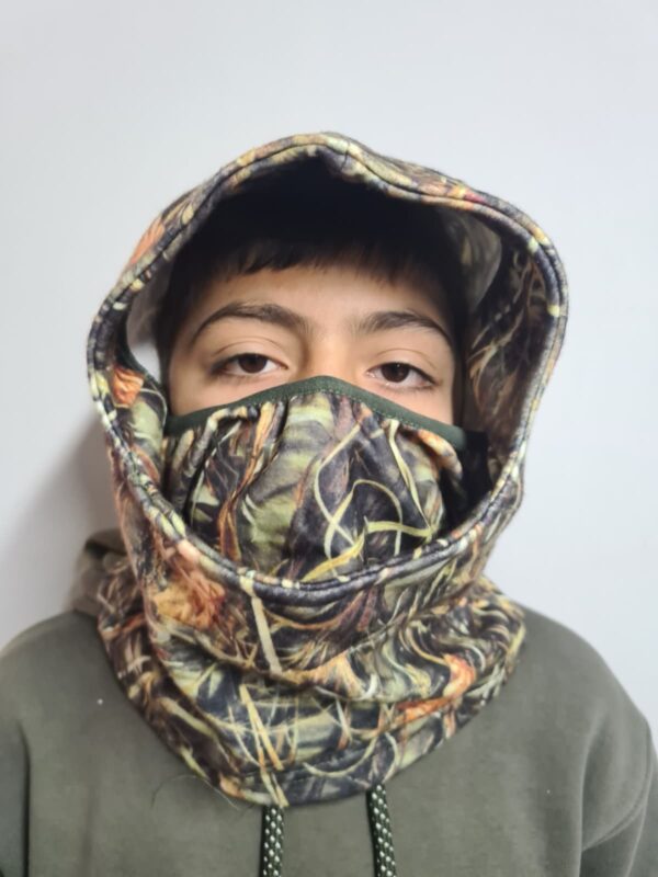 SAZ DESENLİ KAR MASKESİ