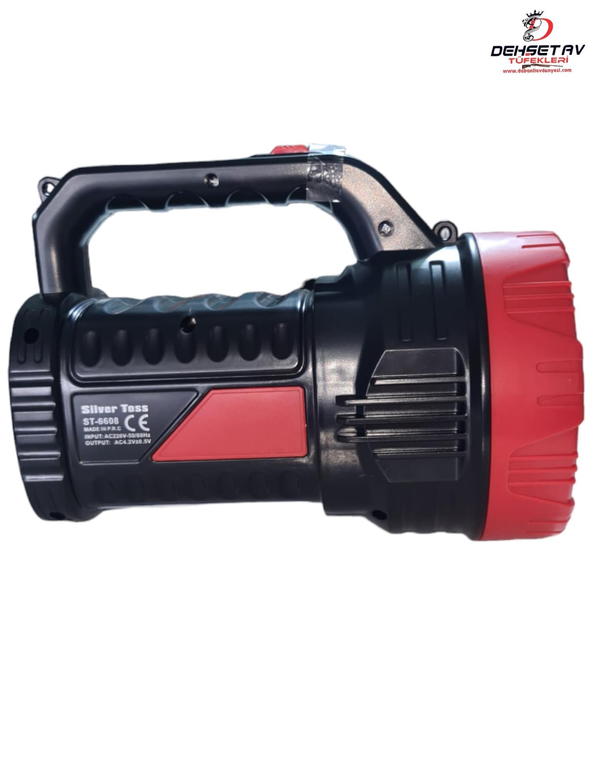 SİLVER TOSS ST-6608 15W LED ŞARJLI EL FENERİ - Görsel 2