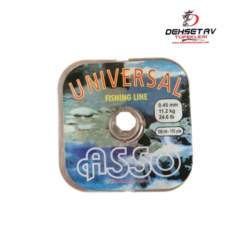 Asso Unıversal 100m 0.45mm 11.2 Kg 24.6lb