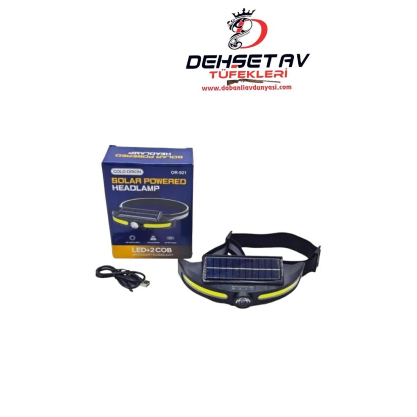 Solar  Powered Headlamp Kafa Lambası