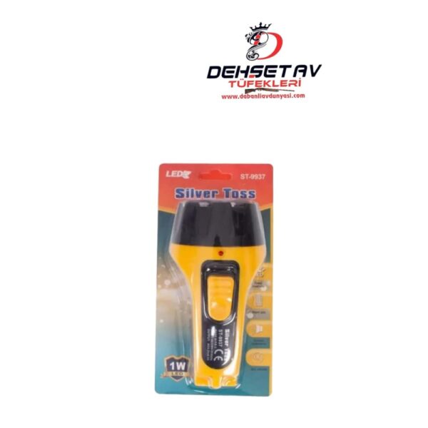 Sılver Toss St-9937 1w Led Şarzlı El Feneri