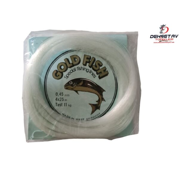 Gold Fısh Special Fıshing Lines 0,45mm 4x25m 11kg