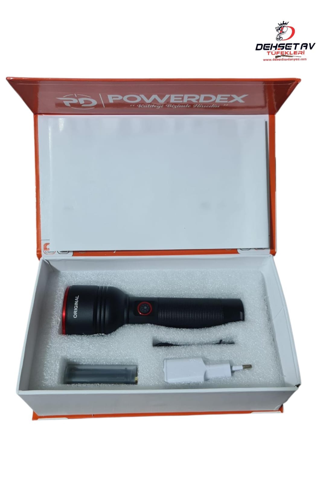 POWERDEX PD-6900 20W 2000 LÜMEN ŞARJ EDİLEBİLİR EL FENERİ