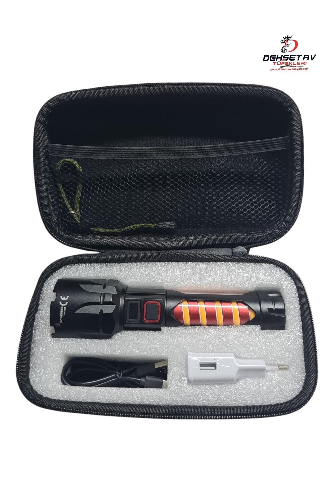 POWERDEX PD-8800 20W 2000 LÜMEN ŞARJ EDİLEBİLİR EL FENERİ