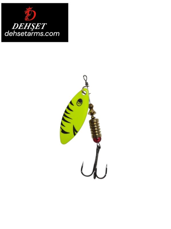 limon yeşili fosforlu döner kaşık no 4