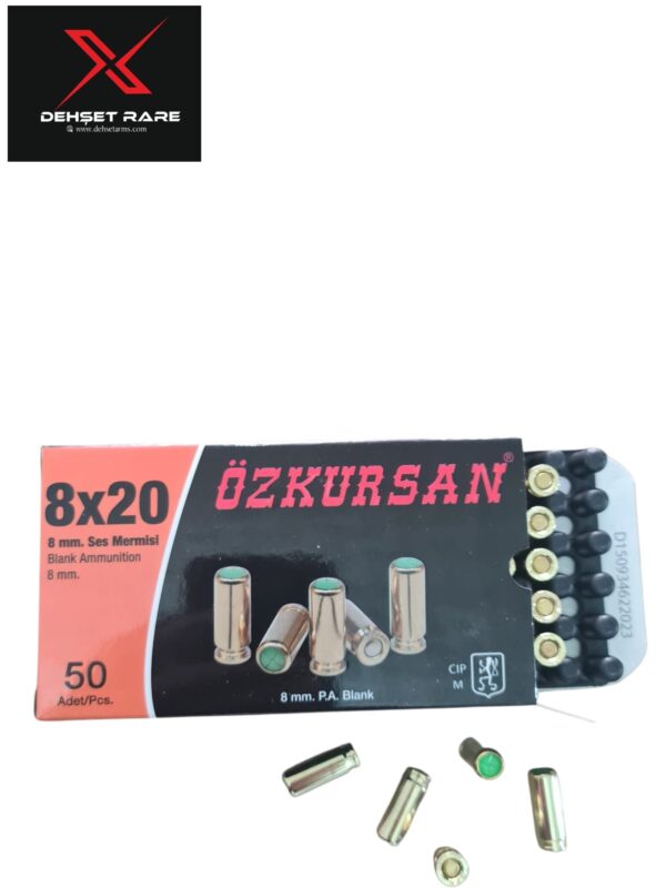 ÖZKURSAN 8MM SES MERMESİ
